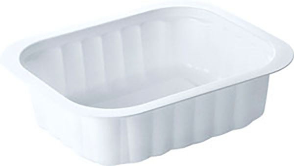 Produktbild - 64459 - Tråg till Fleximatkonceptet vit 350ml 138x114x35mm