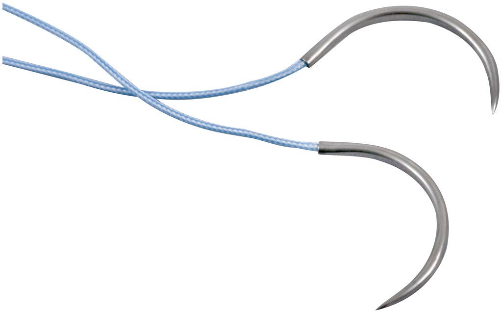 Produktbild - VF000150036 - FIBERWIRE® #2, BRAIDED POLYBEND SUTURE, BLUE, WITH 2 TAPERED NEEDLES