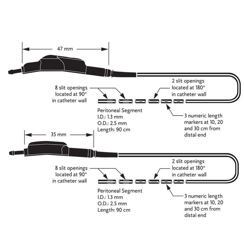 Produktbild - VF000145861 - SHUNT 27816 SNAP STRATA II SMALL CATH 91503 BIOGLIDE VENT 23CM CLOSED IMP