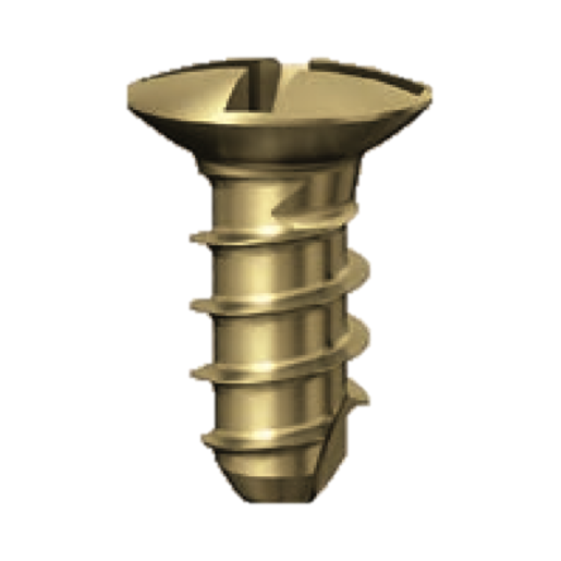 Produktbild - VF000122614 - SCR Ø1.5 SELF-TAP L6 TAN 1U I/CLIP