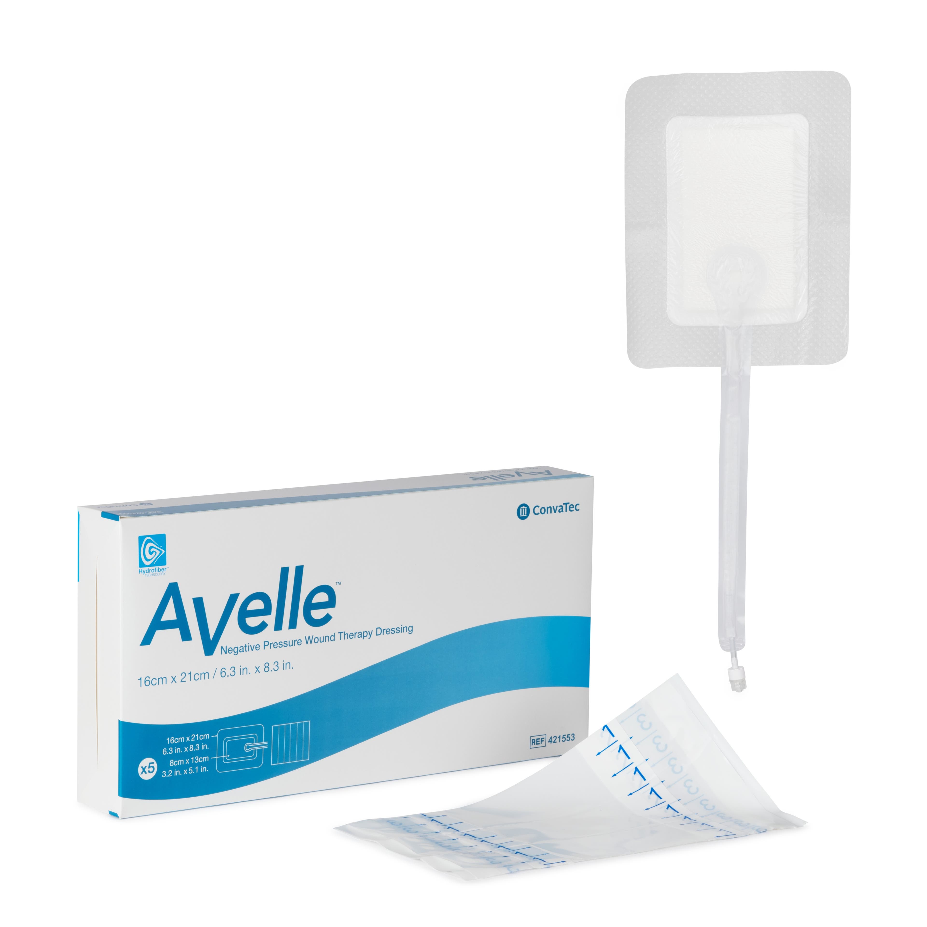 Produktbild - VF000152732 - Förband för undertrycksbehandling 16x21cm