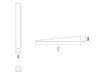 Produktbild - VF000119337 - PETITE NASAL DORSUM