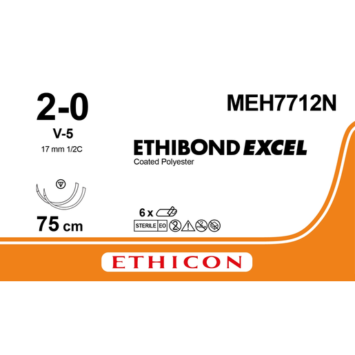 Produktbild - VF000148346 - ETHIBOND 2-0 2XV-5 8X75CM