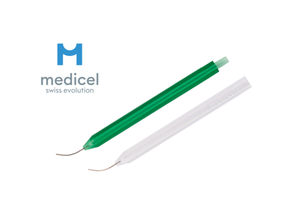 Produktbild - VF7007409 - I-A handtag 0,8 mm böjd kanyl bimanuell asp-port 0,35 mm 21G 10-pack