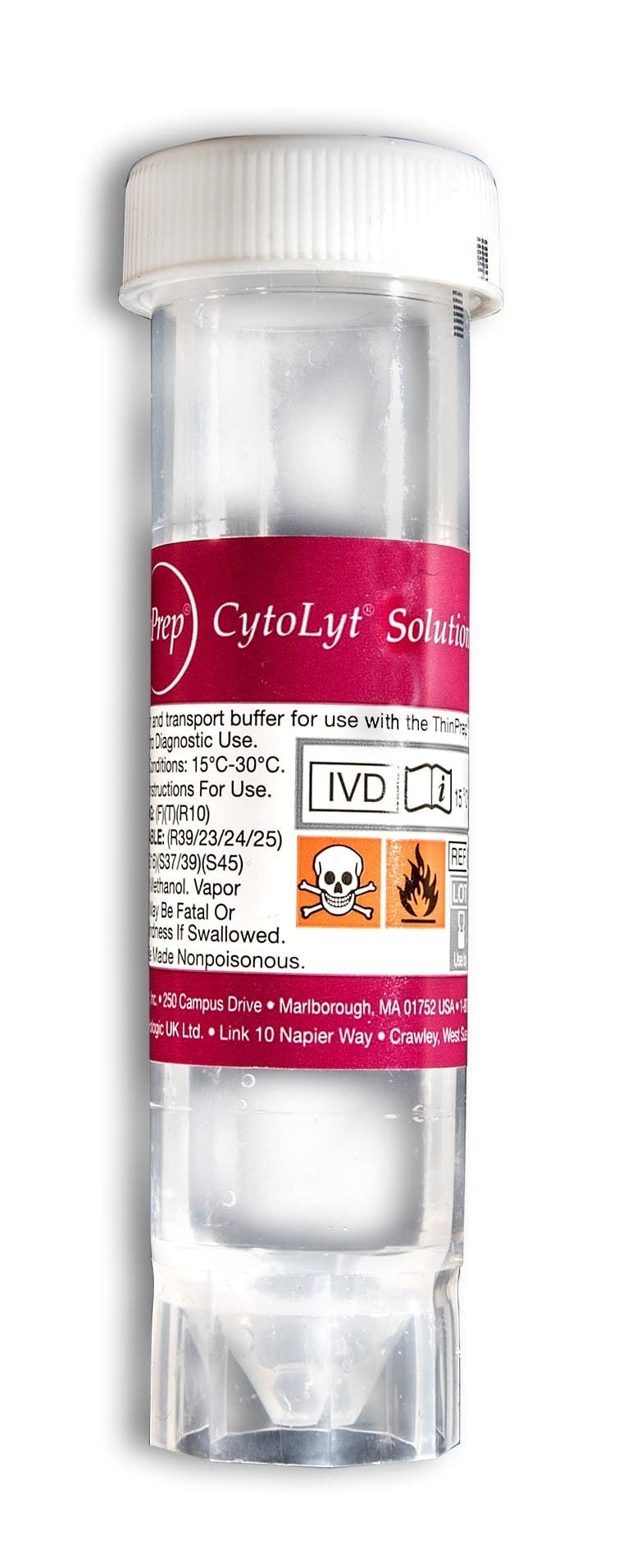 Produktbild - VF000193327 - Centrifugrör 50ml förfyllda med 30ml CytoLyt