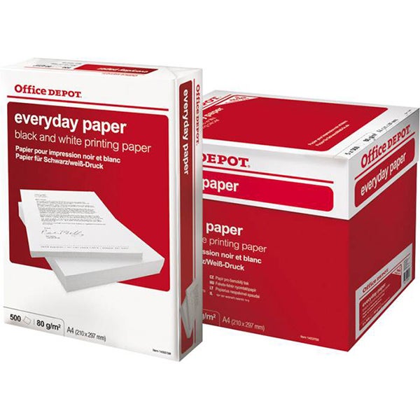 Produktbild - 64614 - Kopieringspapper ohålat vit A4 80g