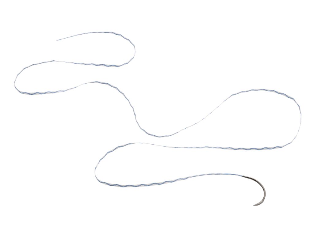 Produktbild - VF000150092 - SUTURETAPE WHITE/BLUE 1.7MM SUTURE WITH NEEDLE, VE12