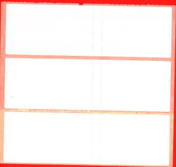 Produktbild - 57644 - Etikett Cosmic ROS/BosEtikett thermo Synthermal PP 104x32mm 950st/rulle