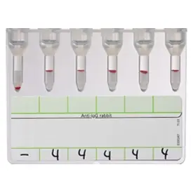 Produktbild - 44667 - Gelkort Coombs Anti-IgG 24x12