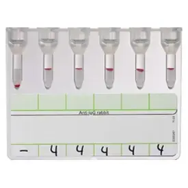 Produktbild - 44667 - Gelkort Coombs Anti-IgG 24x12