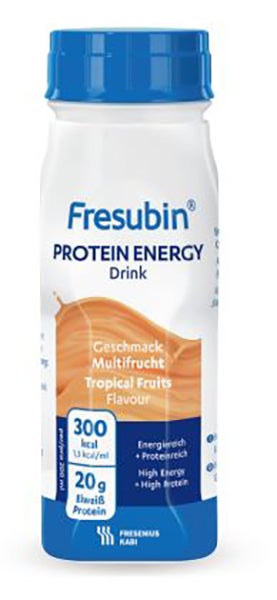 Produktbild - 43988 - Fresubin Protein Energy Drink kosttillägg protein tropisk frukt 150kcal/100ml 200ml