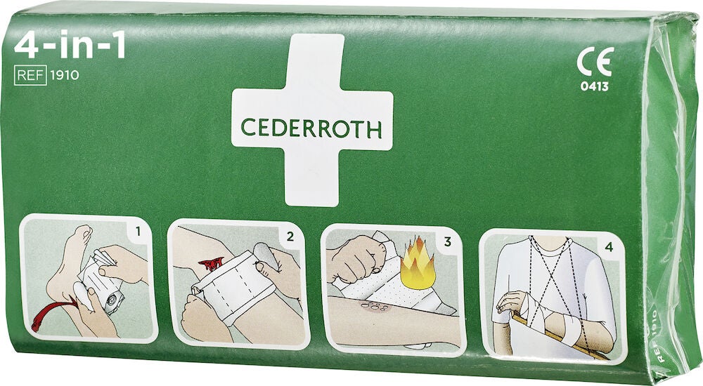 Produktbild - VF000183261 - Blodstoppare 4-in-1 stor 1910 till Första hjälpen-tavla 130x70x40
