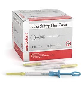 Produktbild - VF000174857 - Säkerhetsspruta lång gul 27G 0,4x35mm 100-pack