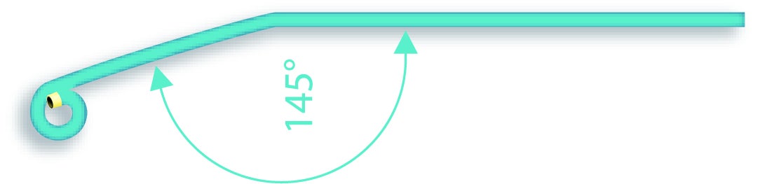 Produktbild - VF000111086 - DIAGNOSTISK KATETER SUPERTORQUE PLUS .038 F5.2 110CM 6 P-145
