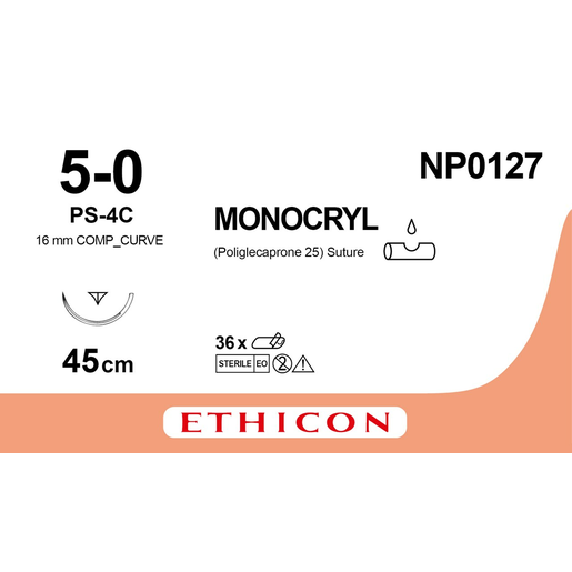 Produktbild - VF000148524 - MONOCRYL 5-0 PS-4C 45CM