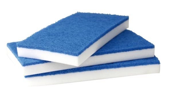 Produktbild - 50017 - Mikrofibersvamp fläcksuddare 25x12cm