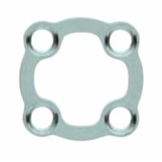 Produktbild - VF000121609 - MATMAND PL SQUARE 4HO T1.0 MALLEABLE TI