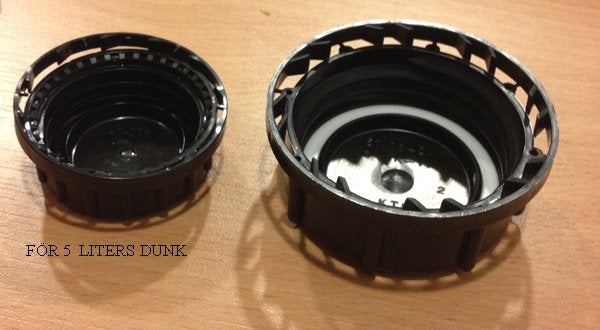 Produktbild - 57704 - Lock till dunk för kemiskt avfall 5L