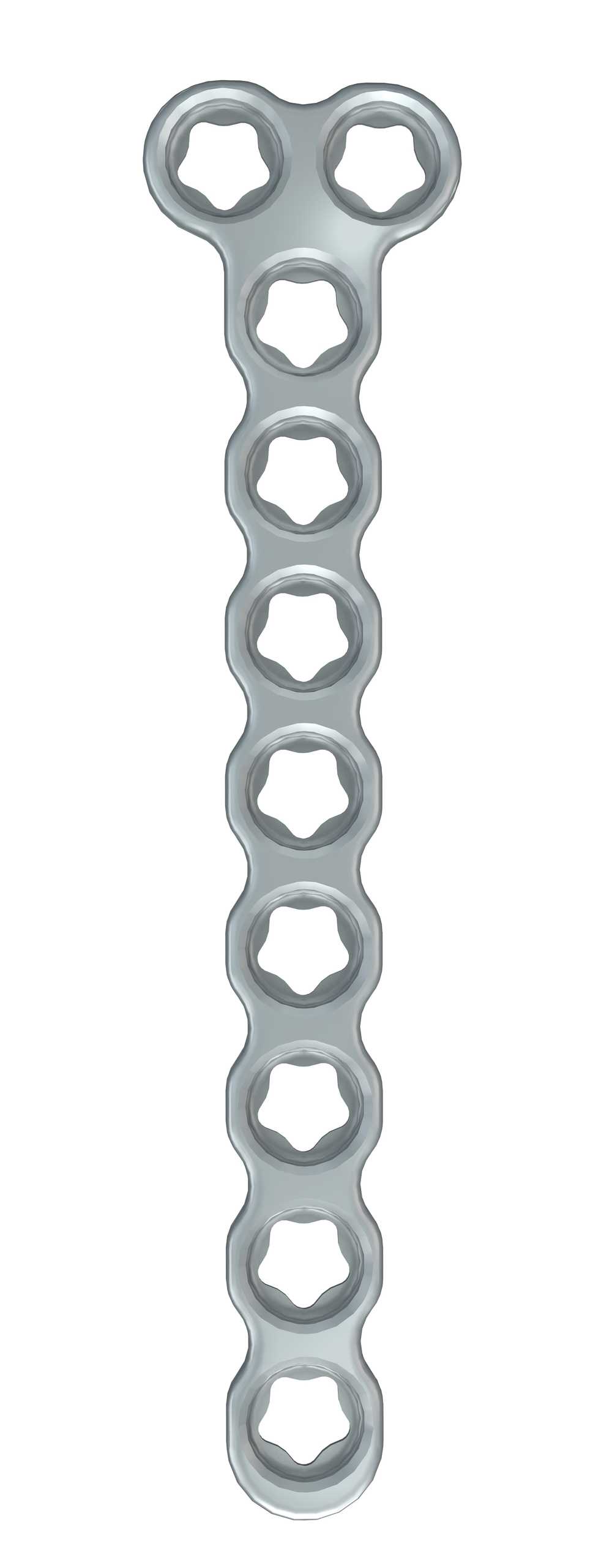 Produktbild - VF000186796 - EVOS 2.0MM T-PLATE 2 HOLE HD 8 HOLE SFT Platta