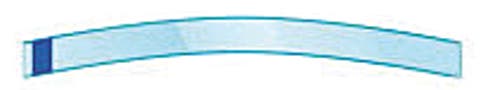 Produktbild - VF000175847 - Plaststrips böjd blå 10mm 100-pack