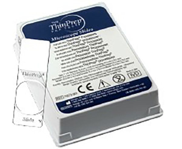 Produktbild - 65635 - Objektglas för vätskebaserad vaginalcytologi till T5000