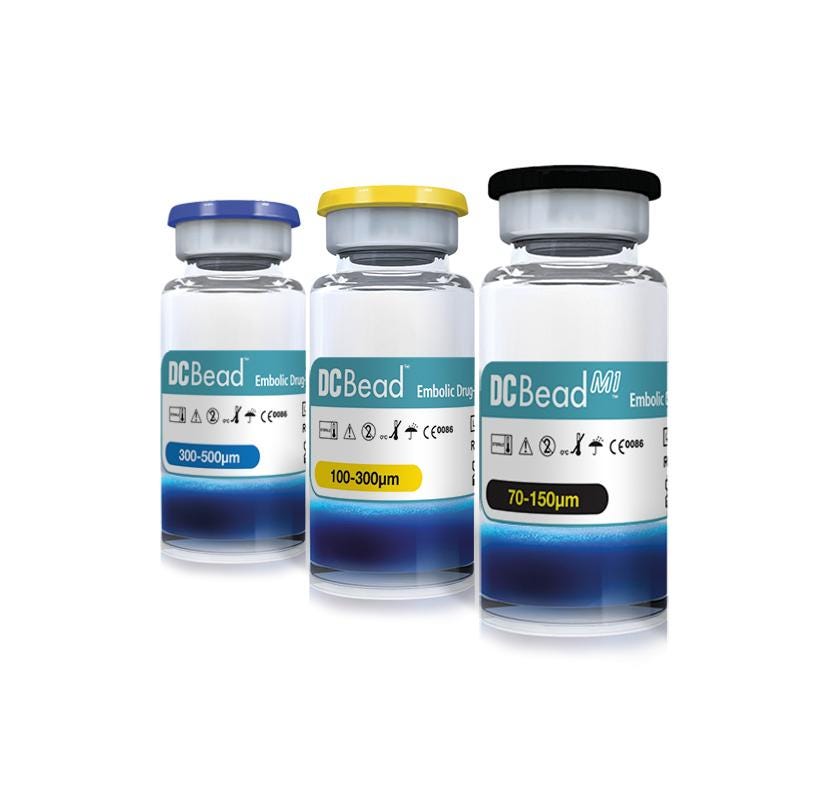 Produktbild - VF000160842 - Emboliseringspartiklar kalibrerade laddningsbara 70-150µm 2ml