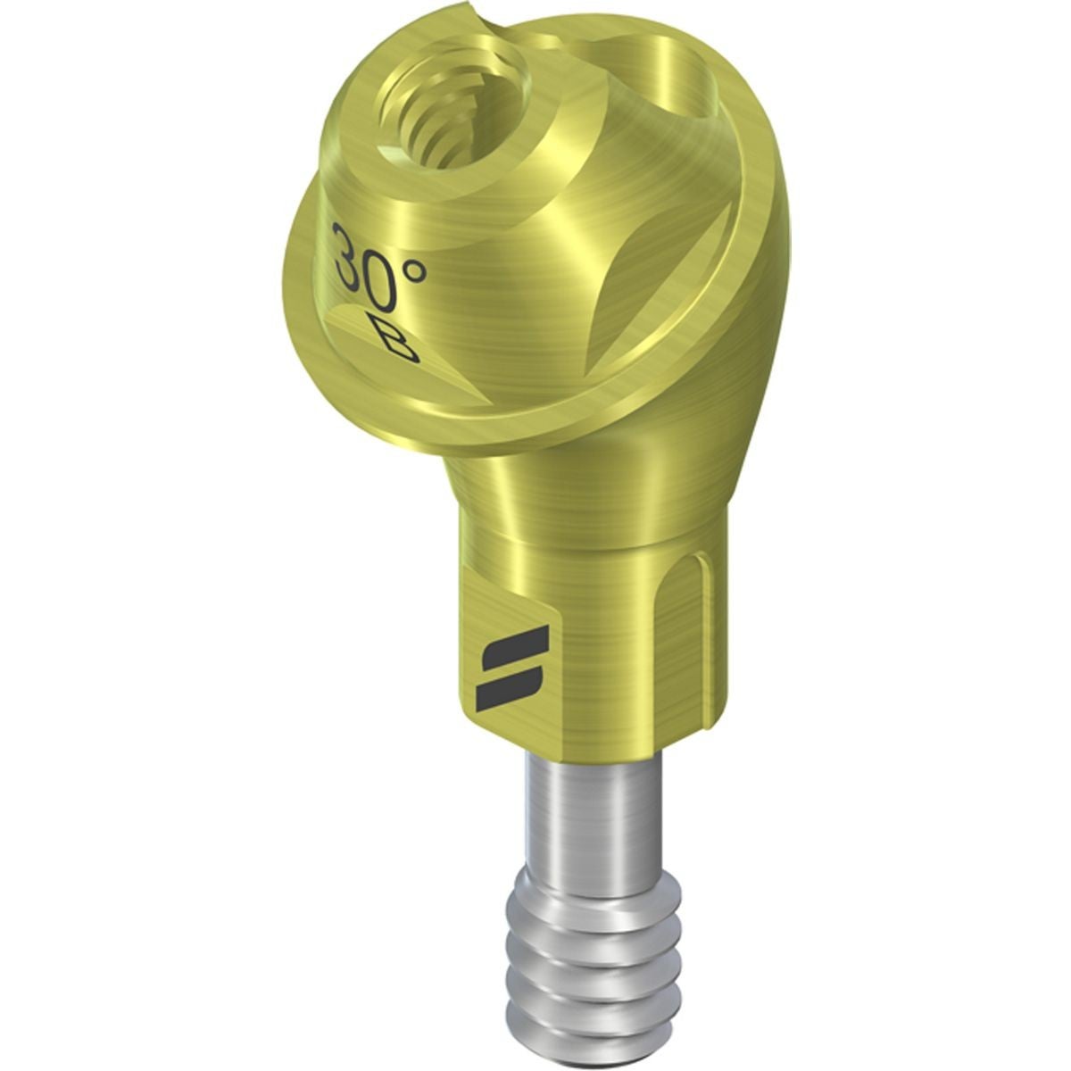 Produktbild - VF000179041 - Skruvretinerad distans NC steril 4,6mm gingivahöjd 3,5mm typ B 30°