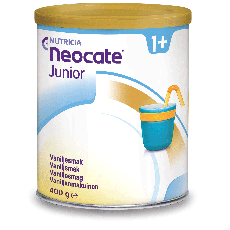 Produktbild - VF000165908 - Neocate Junior kosttillägg för barn mjölkfri vanilj 100kcal/100ml 400g