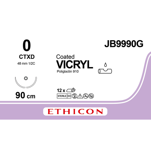 Produktbild - VF000148997 - VICRYL 0 CTXD 90CM VIOLET