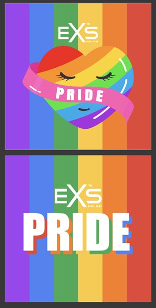 Produktbild - 56698 - KONDOM EXS PRIDE 54X190X0,068MM