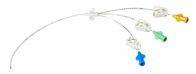 Produktbild - VF000146753 - CVK-set 3-lumen med avstängningsbricka för barn 4,5Fr 125mm