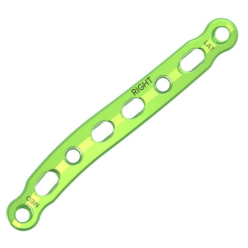 Produktbild - VF000193114 - Platta låg profil clavikel medial/diafysär höger 8 hål längd 70-125mm