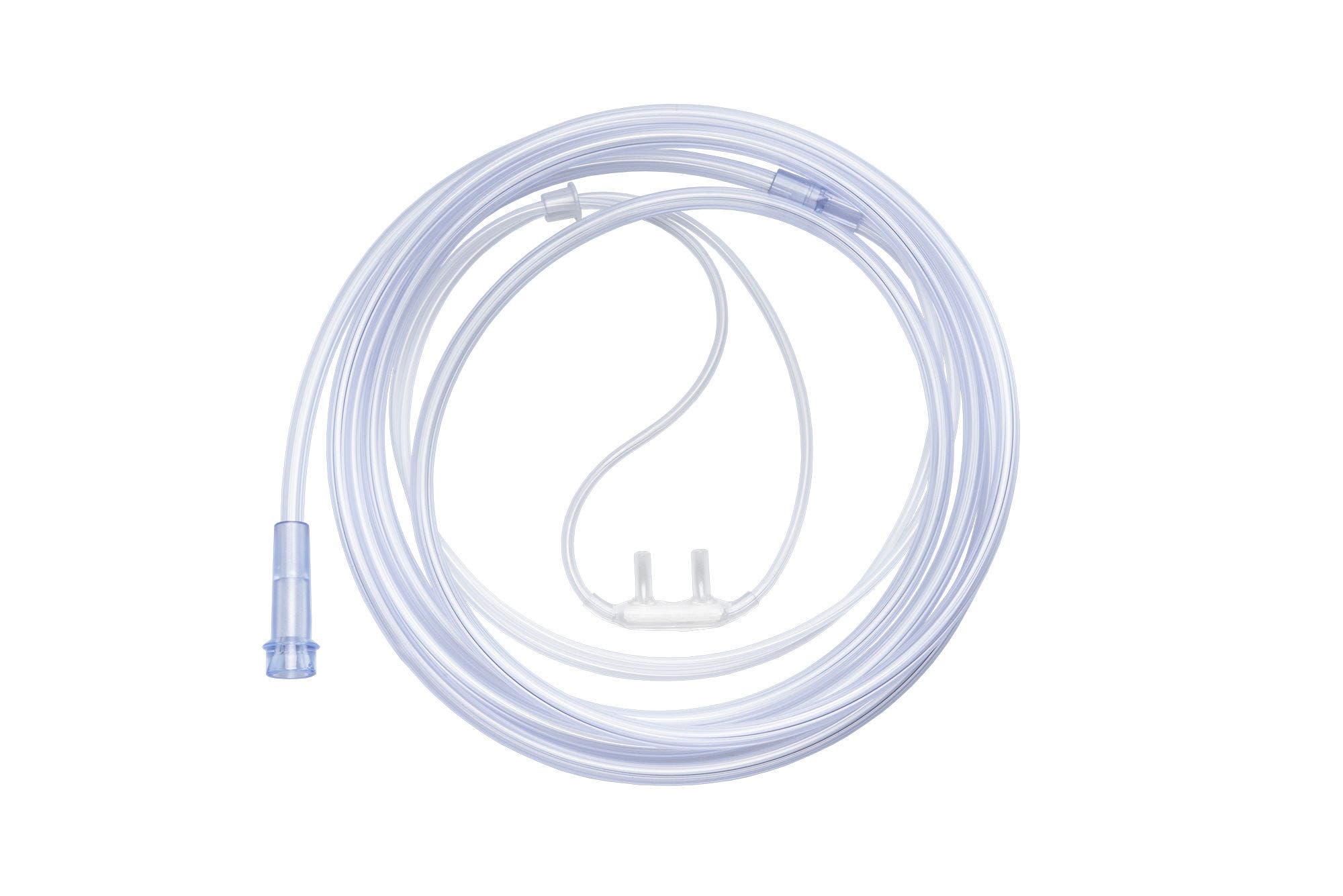 Produktbild - VF7000095 - Syrgasgrimma mjuk med böjda näskanyler och slang vuxen 2,1m