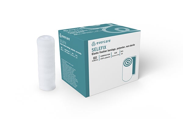 Produktbild - 61552 - Fixeringsbinda elastisk 12cmx4m