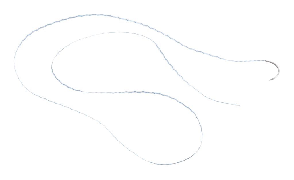 Produktbild - VF000150091 - SUTURETAPE, 1.3MM, WHITE/BLUE, WITH REVERSE CUTTING NEEDLE, VE12