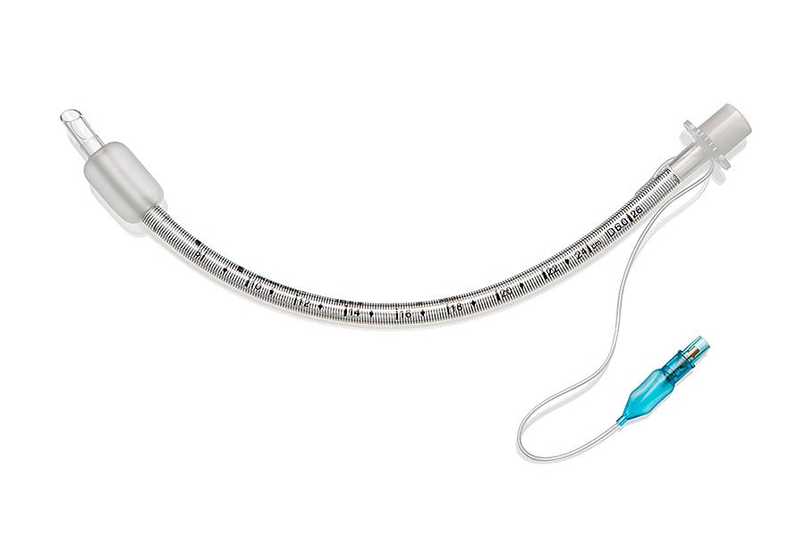 Produktbild - VF000185470 - Endotrakealtub armerad med HVLP-kuff nasal/oral utan ledare med Murphy Eye 6,0