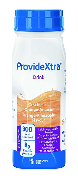 Produktbild - 45020 - Providextra Drink kosttillägg fettfri och mjölkfri apelsin/ananas 150kcal/100ml 200ml