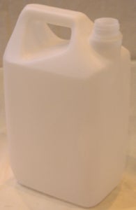 Produktbild - 57702 - Avfallsdunk plast utan lock för kemiskt avfall 5L