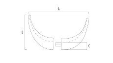 Produktbild - VF000119420 - CHIN SIZER SET FOR 2 PIECE