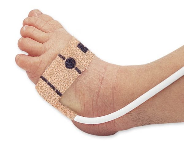 Produktbild - 40348 - Pulsoximeterprob för finger/fot självhäftande enpatientbruk <3 eller >40kg