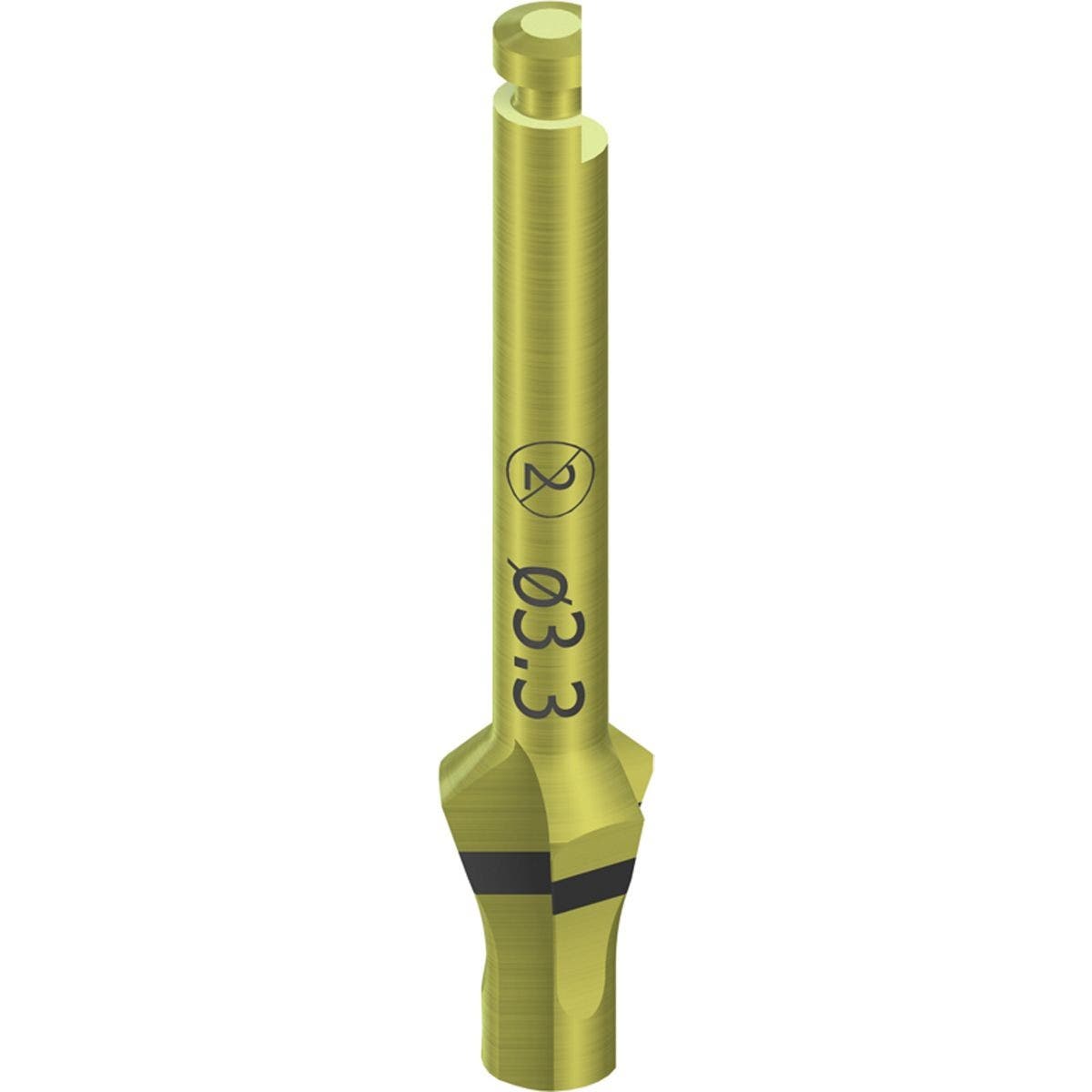 Produktbild - VF000179194 - SP Profilborr kort engångsbruk TAN 3,3mm