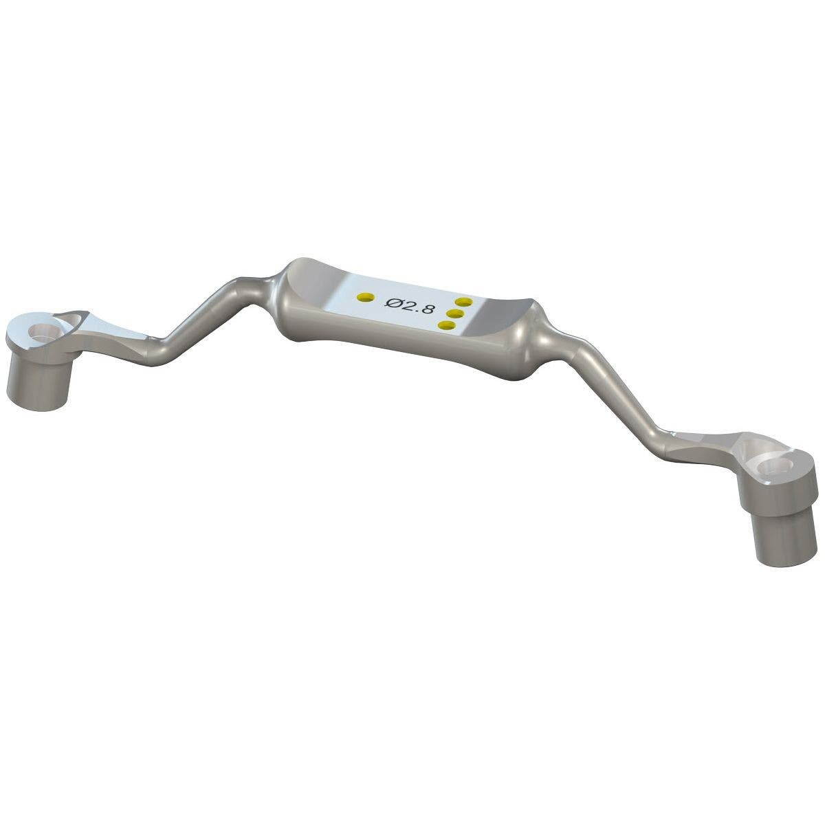 Produktbild - VF000179670 - Borrhandtag rostfritt stål med 1mm/3mm stopp 2,8mm