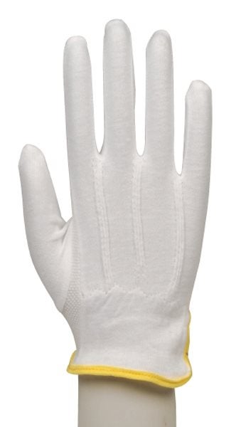 Produktbild - 54626 - Bomullsvante med noppor och mudd strl XL