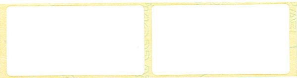 Produktbild - 57650 - Etikett avtagbar Fasson R100 31x61mm 500st/rulle