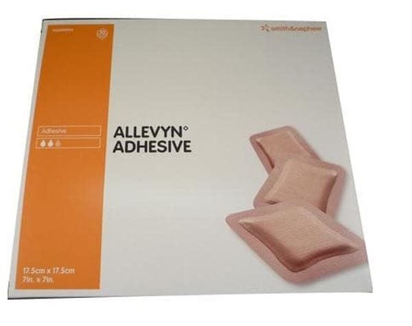 Produktbild - 58956 - Polyuretanförband med häftkant 17,5x17,5cm