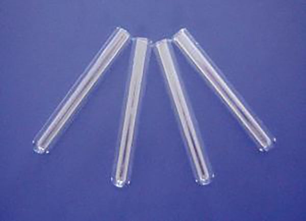 Produktbild - 56098 - Glasrör med rund botten 13x100mm borosilikat rak kant