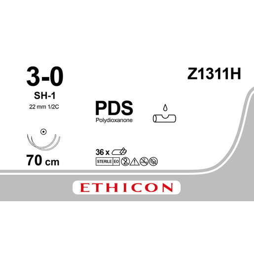 Produktbild - VF000149535 - PDS II 3-0 2XSH-1 70CM