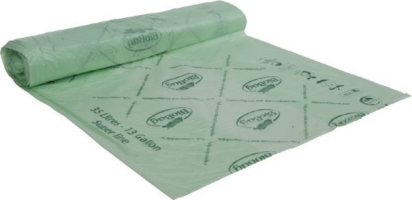 Produktbild - 59747 - Plastpåse med tryck 30L 590mmx60cm 25st/rulle