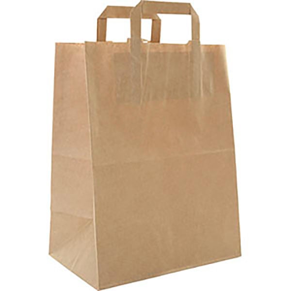 Produktbild - 64185 - Papperskasse brun 8L 220x140x260mm