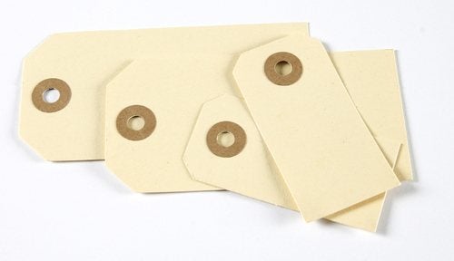 Produktbild - 42751 - Adresslapp naturfärg 55x110mm